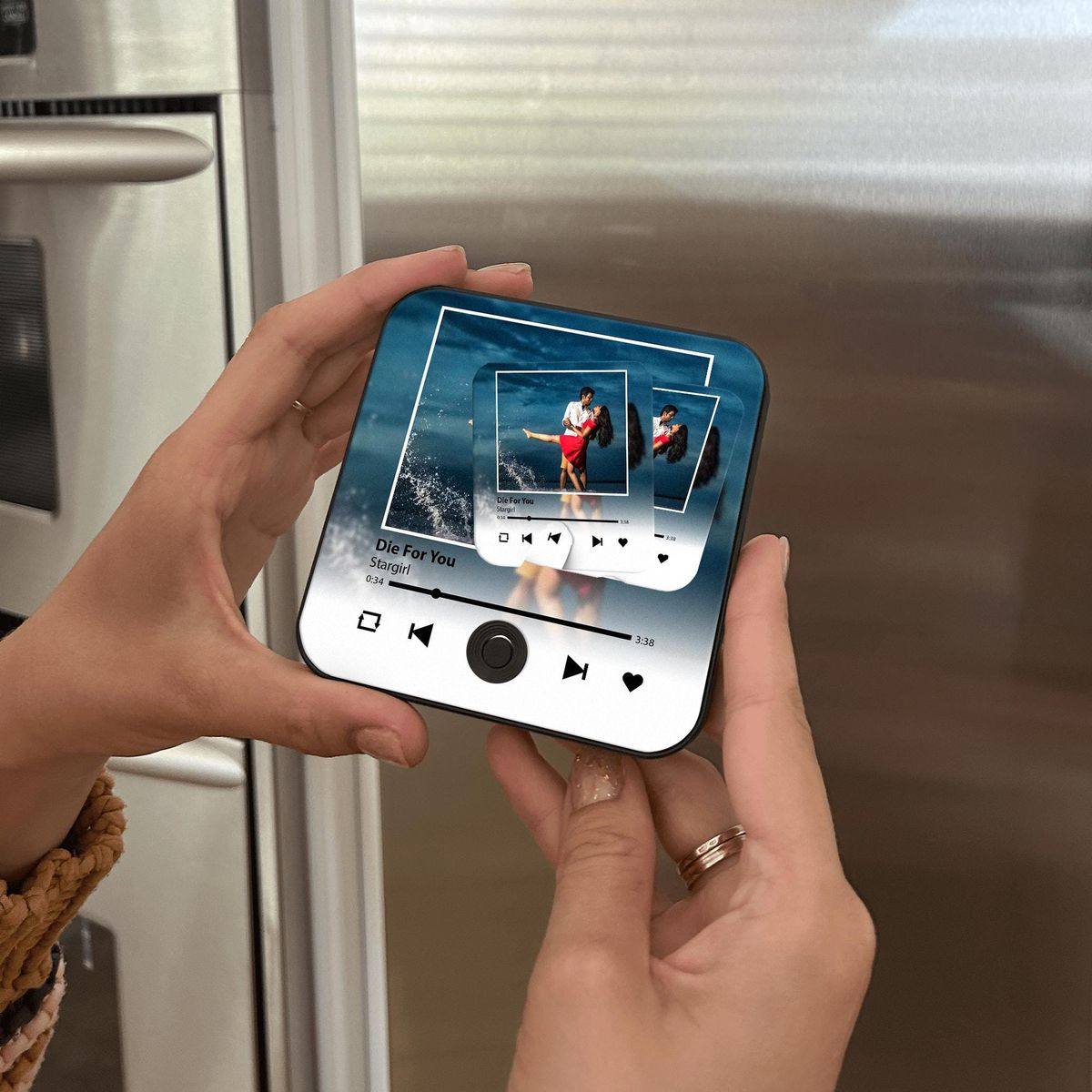 Personalized Music Fridge Magnet