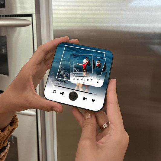 Personalized Music Fridge Magnet