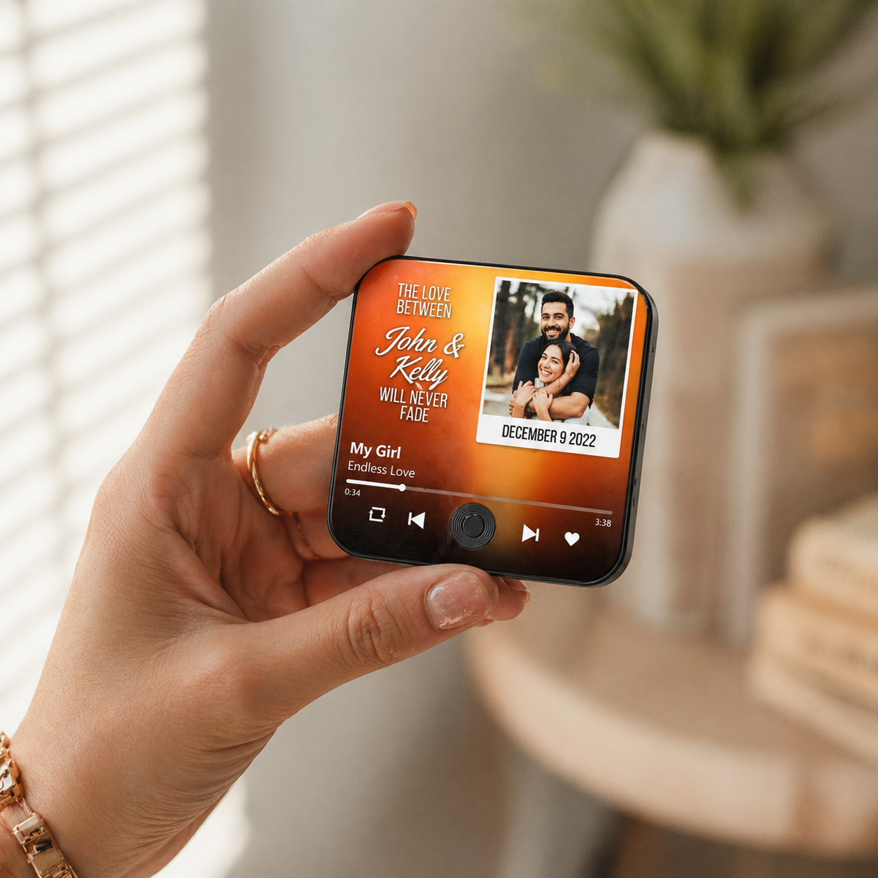 Personalized Music Fridge Magnet